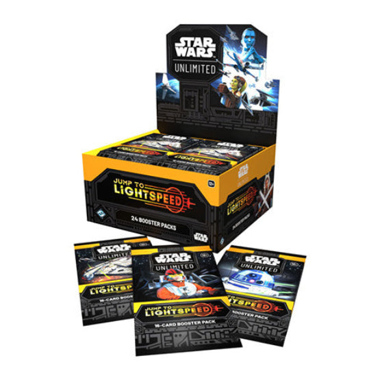 Star Wars Unlimited Jump to Lightspeed Booster Box - Trading Card Games