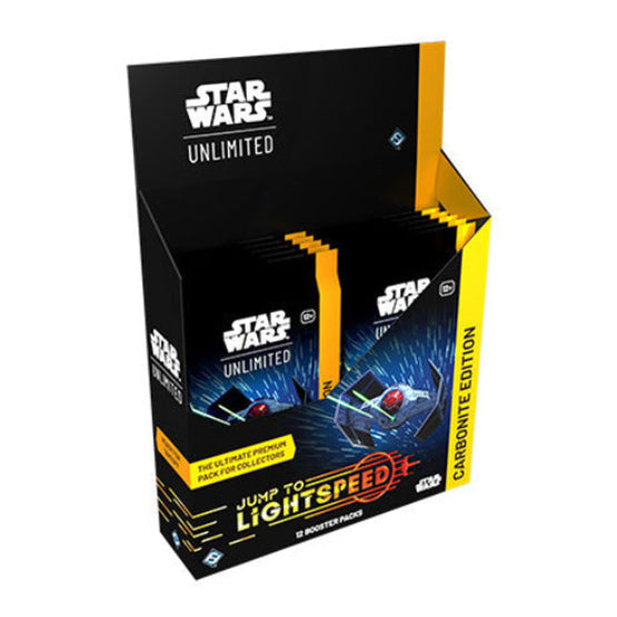 Star Wars Unlimited Jump to Lightspeed Carbonite Booster Box - Trading Card Games