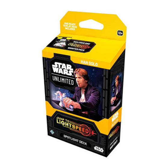 Star Wars Unlimited Jump to Lightspeed Han Solo Spotlight Deck - Trading Card Games - 2