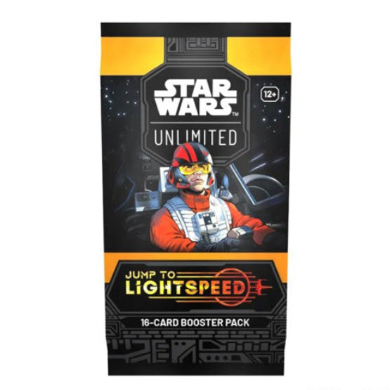 Star Wars Unlimited Jump to Lightspeed Single Booster Pack - Trading Card Games