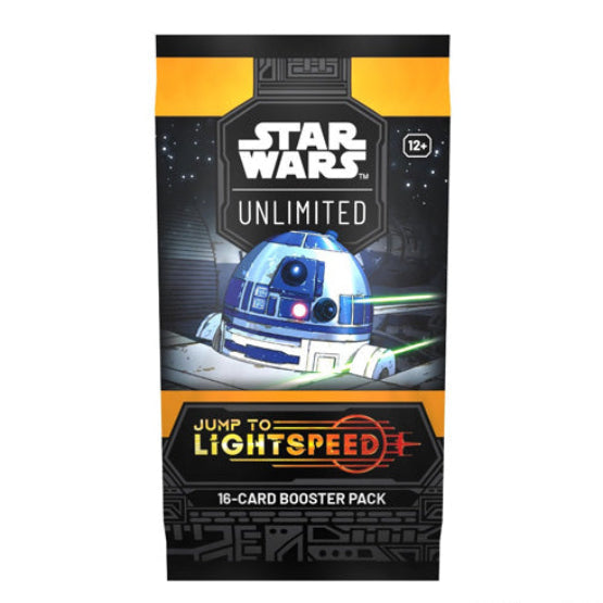 Star Wars Unlimited Jump to Lightspeed Single Booster Pack - Trading Card Games - 2