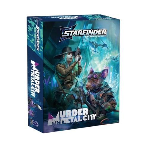 Starfinder Second Edition Murder in Metal City Deluxe Adventure - Role Playing Games