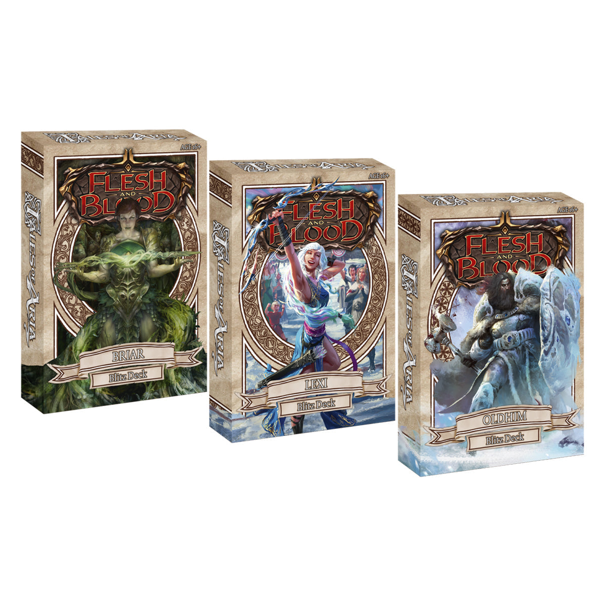 Tales of Aria Blitz Decks (Set of 3) Flesh and Blood - Trading Card Games