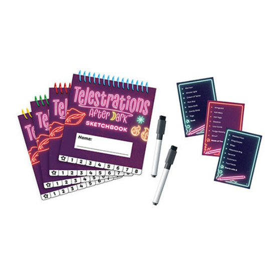 Telestrations After Dark (Age 17+) 8 Player New Edition - Board Games - 4