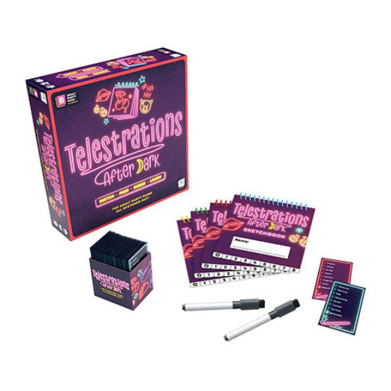 Telestrations After Dark (Age 17+) 8 Player New Edition - Board Games - 5