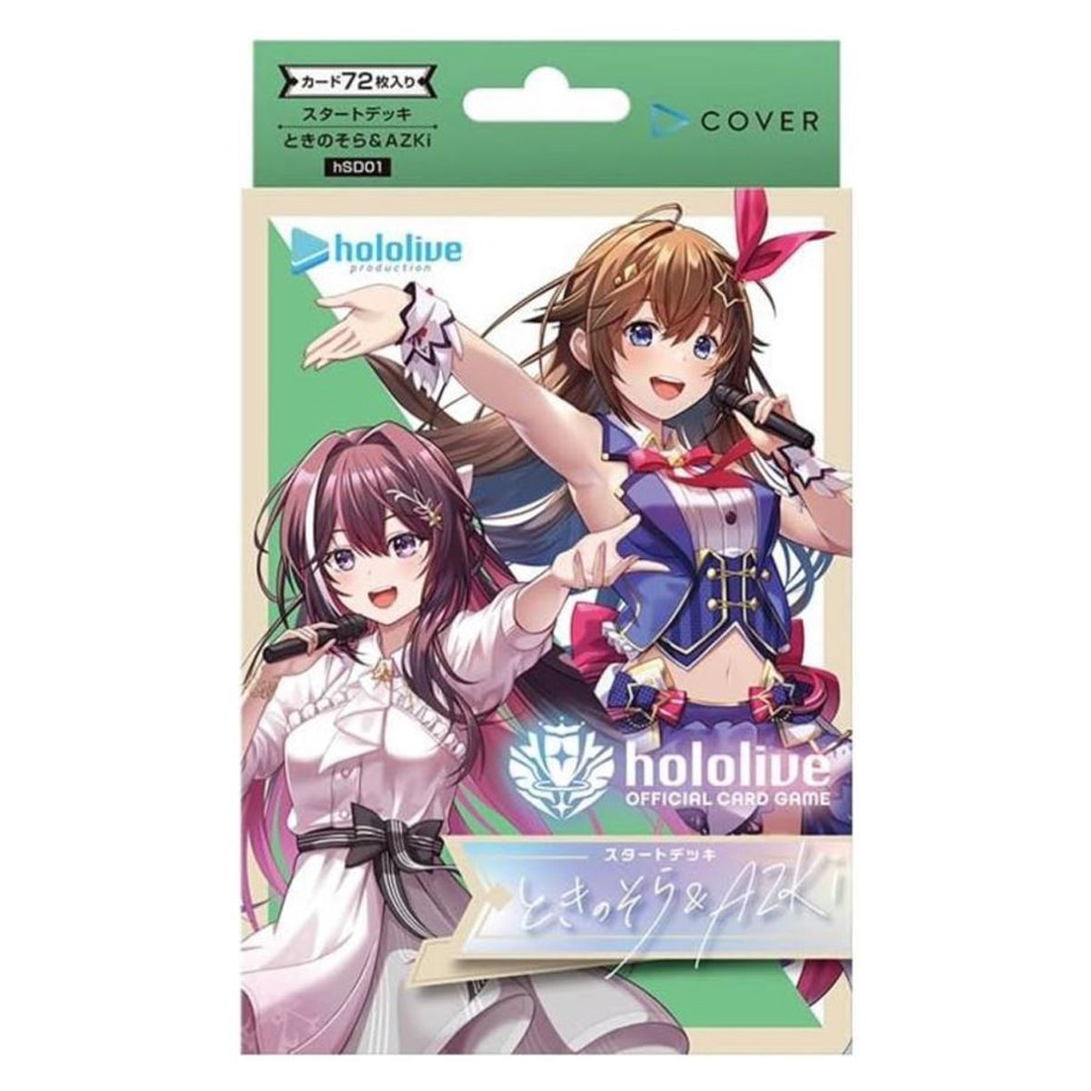 Hololive OFFICIAL CARD GAME Tokino Sora＆AZKi Trial Deck Japanese - Trading Card Games