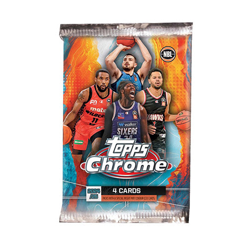 Topps Chrome NBL 2024/2025 Basketball Trading Cards Hobby Breaker Box - Sports Cards