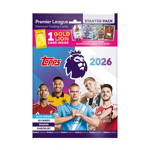 Topps Premier League 2026 Starter Pack - Sports Cards