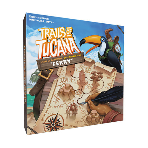 Trails of Tucana + Ferry Expansion - Board Games
