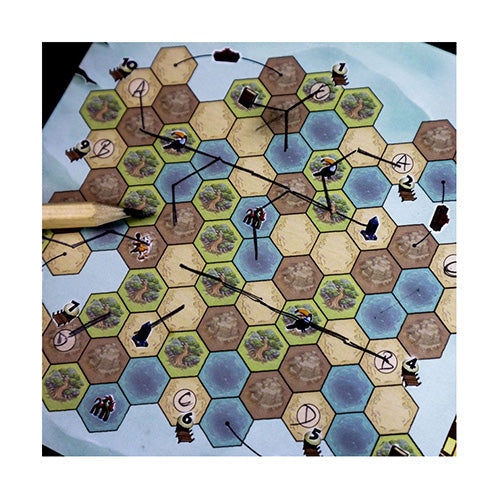 Trails of Tucana + Ferry Expansion - Board Games - 2