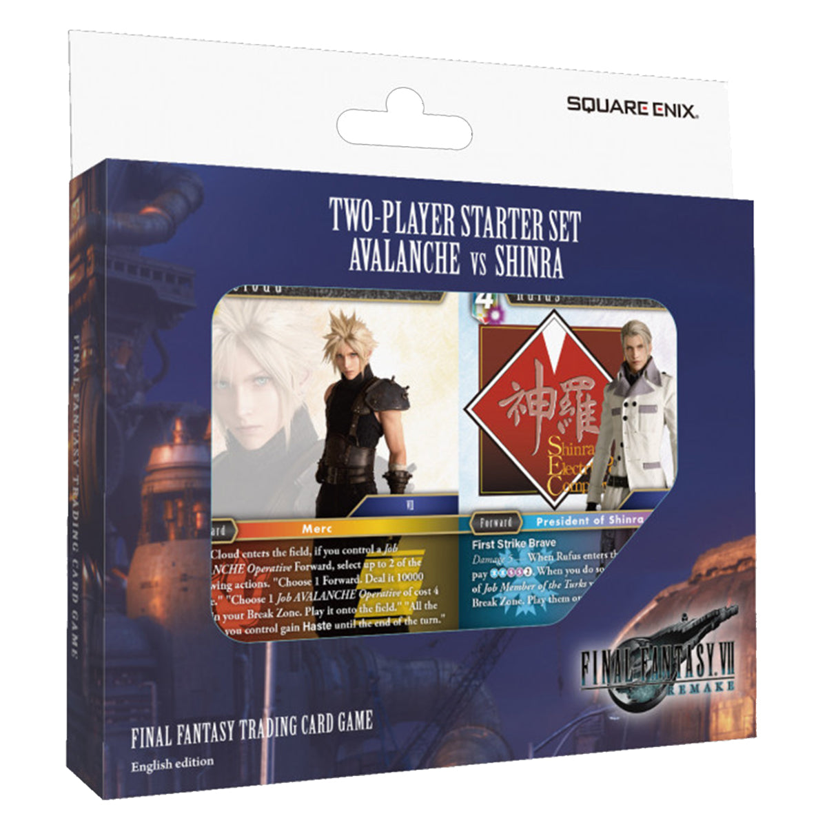 Two Player Starter Set Avalanche Vs Shinra Final Fantasy - Trading Card Games