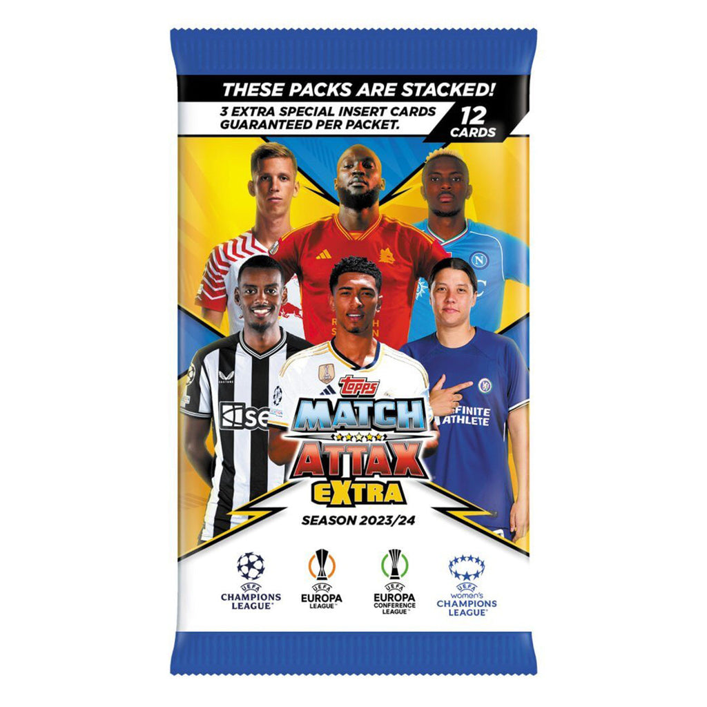 UEFA Match Attax EXTRA Champions League 2023/2024 Edition Trading Card Booster Box Display - Sports Cards - 2