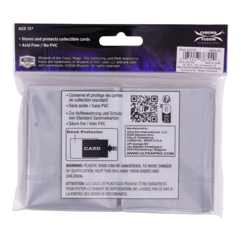 ULTRA PRO Magic MTG Final Fantasy 100ct Deck Protector Sleeves Commander B - Sleeves - 3