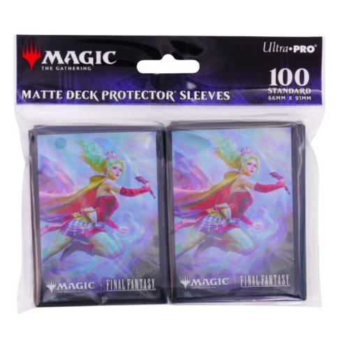ULTRA PRO Magic MTG Final Fantasy 100ct Deck Protector Sleeves Commander C - Sleeves - 2