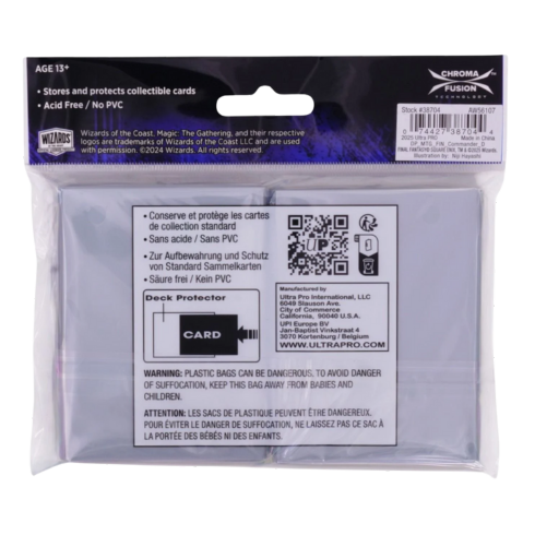 ULTRA PRO Magic MTG Final Fantasy 100ct Deck Protector Sleeves Commander D - Sleeves - 3