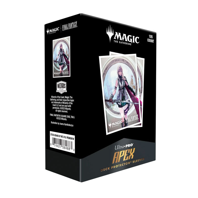ULTRA PRO Magic MTG Final Fantasy 105ct APEX Deck Protector Sleeves Premium W - Sleeves