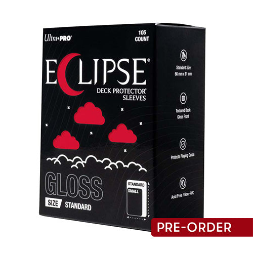 ULTRA PRO ECLIPSE Gloss Standard Apple Red Sleeves 105ct - Sleeves
