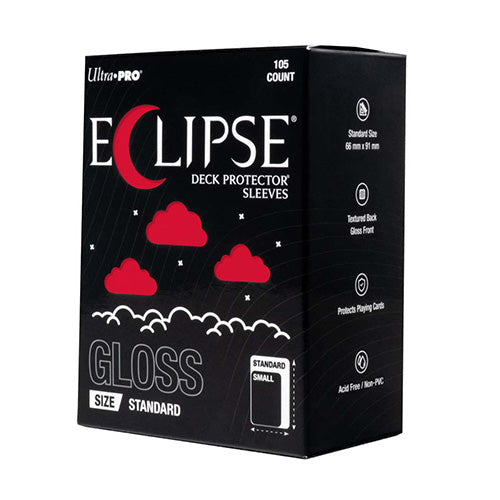 ULTRA PRO ECLIPSE Gloss Standard Apple Red Sleeves 105ct - Sleeves - 2
