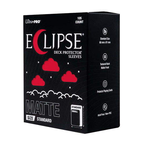 ULTRA PRO ECLIPSE Matte Standard Apple Red Sleeves 105ct - Sleeves - 2