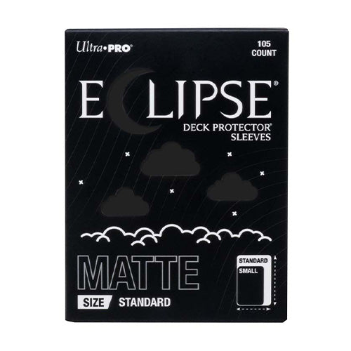 ULTRA PRO ECLIPSE Matte Standard Jet Black Sleeves 105ct - Sleeves - 3