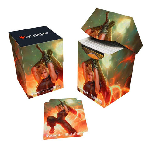ULTRA PRO Magic MTG Final Fantasy 100+ Deck Box Commander A - Deck Boxes