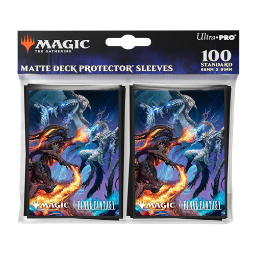 ULTRA PRO Magic MTG Final Fantasy 100ct Deck Protector Sleeves v3 - Sleeves