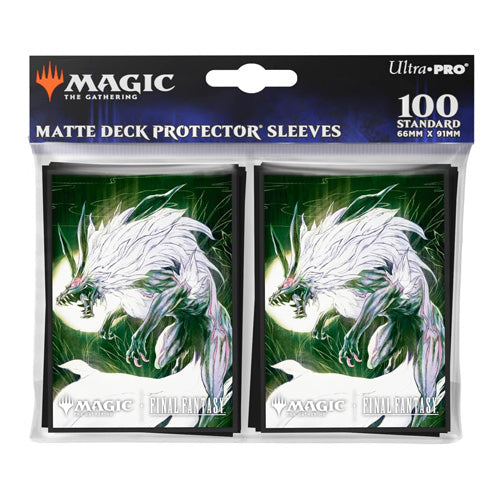 ULTRA PRO Magic MTG Final Fantasy 100ct Deck Protector Sleeves v7 - Sleeves