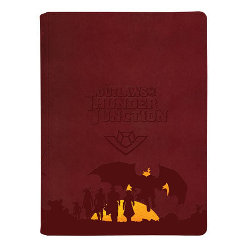ULTRA PRO Magic Outlaws of Thunder Junction 9-Pocket Premium Zippered PRO-Binder - Binders