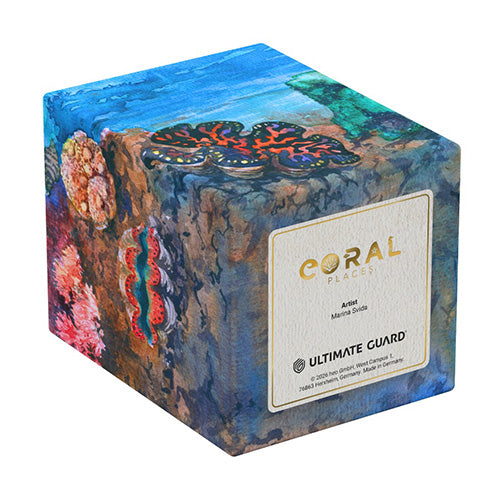 Ultimate Guard Boulder 100+ Earth Day 2026 Coral Places Seablue Hush Deck Box - Deck Boxes - 5