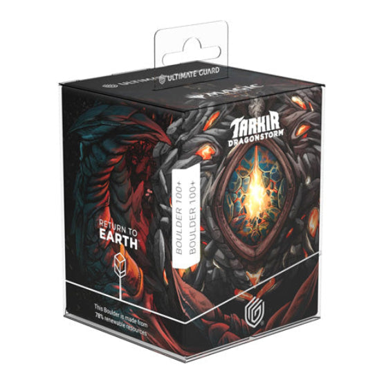 Ultimate Guard Deck Box RTE Boulder 100+ Deck Box - Magic MTG Tarkir Dragonstorm - Mox Jasper - Deck Boxes