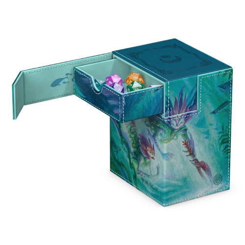 Ultimate Guard Flip'n'Tray 133+ Magic MTG Lorwyn Eclipsed Merfolk XenoSkin Deck Box - Deck Boxes - 2
