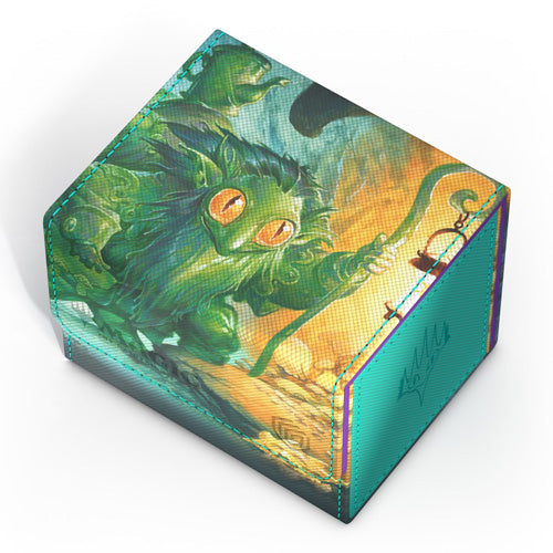 Ultimate Guard Sidewinder 100+ Magic MTG Lorwyn Eclipsed Green Rare XenoSkin Deck Box - Deck Boxes - 2