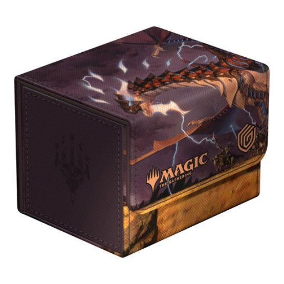 Ultimate Guard Sidewinder 100+ XenoSkin Deck Box - Magic MTG Tarkir Dragonstorm - Ghostfire Neriv, Heart of the Storm - Deck Boxes
