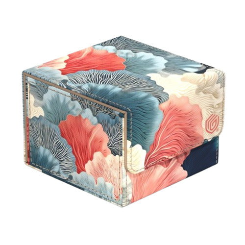 Ultimate Guard Sidewinder 133+ XenoSkin Deck Box - 2025 Exclusive Coral Places - Reef Flowers - Deck Boxes