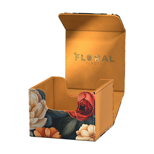 Ultimate Guard Sidewinder 133+ XenoSkin Deck Box 2025 Floral Places Secret Garden - Deck Boxes - 3