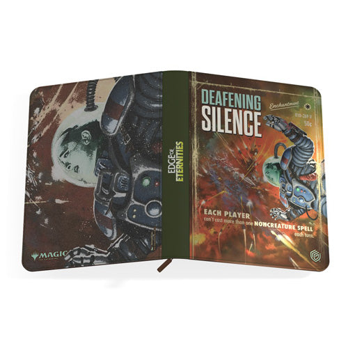 Ultimate Guard Zipfolio 360 XenoSkin Binder - Magic MTG Edge of Eternities - Deafening Silence - Binders - 3