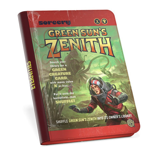 Ultimate Guard Zipfolio 360 XenoSkin Binder - Magic MTG Edge of Eternities - Green Sun's Zenith - Binders