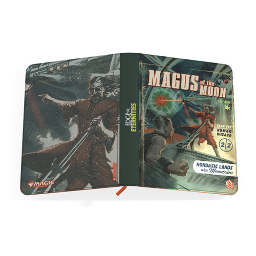 Ultimate Guard Zipfolio 360 XenoSkin Binder - Magic MTG Edge of Eternities - Magus of the Moon - Binders - 3
