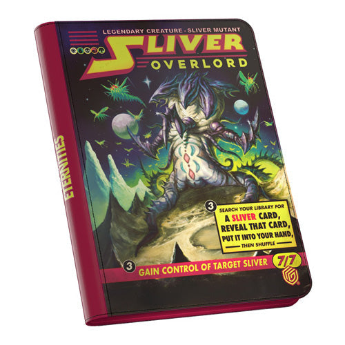Ultimate Guard Zipfolio 360 XenoSkin Binder - Magic MTG Edge of Eternities - Sliver Overlord - Binders