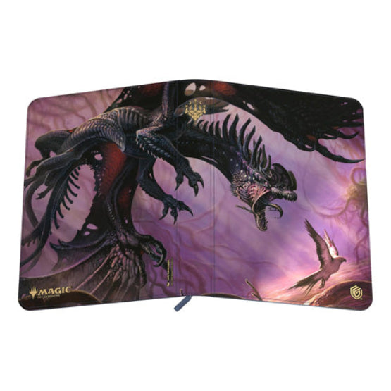 Ultimate Guard Zipfolio 360 XenoSkin Binder - Magic MTG Tarkir Dragonstorm - Feral Deathgorger - Binders - 5