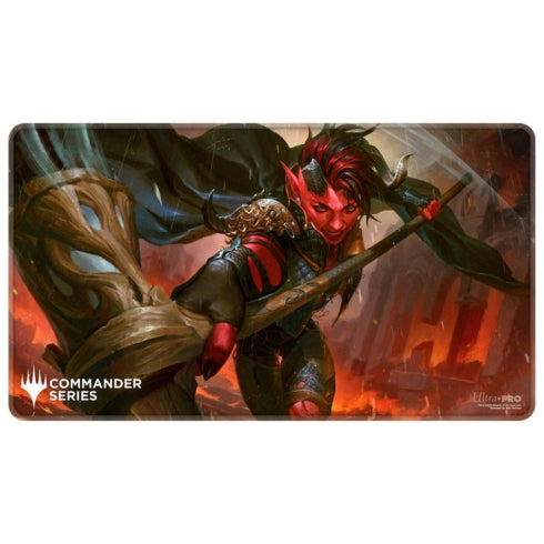 Ultra Pro Magic MTG Commander Series Stitched Edge Playmat Karlach - Playmats