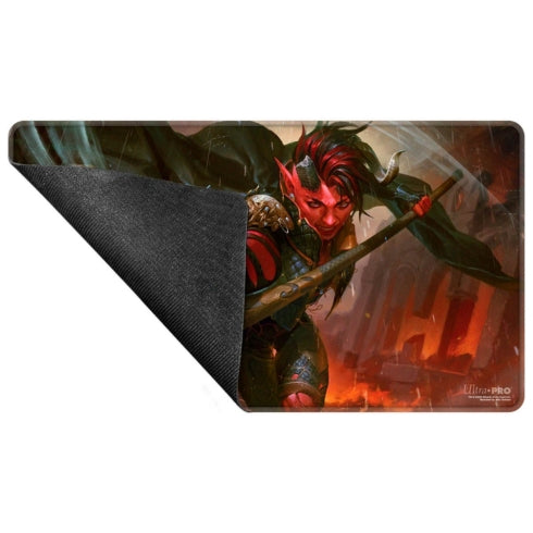Ultra Pro Magic MTG Commander Series Stitched Edge Playmat Karlach - Playmats - 3