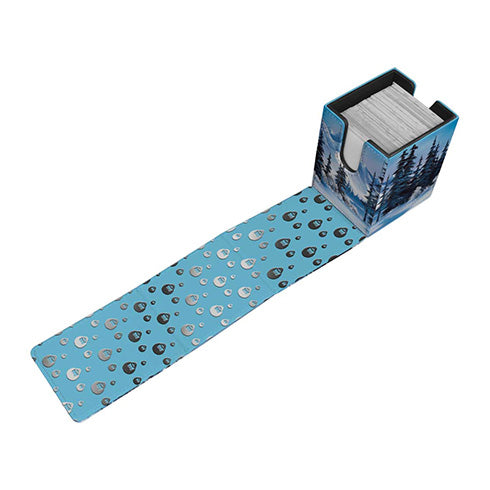 Ultra Pro Bob Ross Winter Paradise Alcove Flip Deck Box - Deck Boxes - 3