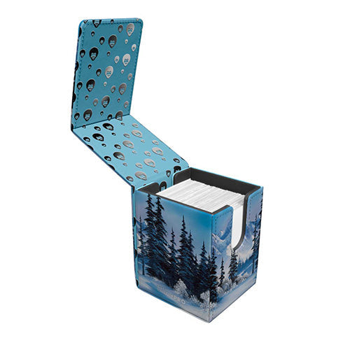 Ultra Pro Bob Ross Winter Paradise Alcove Flip Deck Box - Deck Boxes - 4