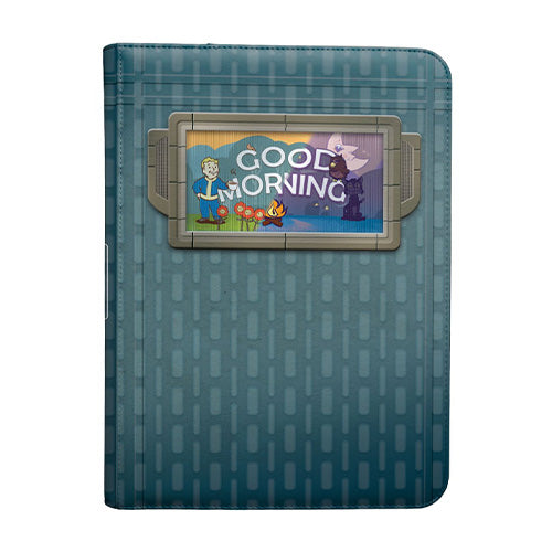 Ultra Pro Fallout Vault Boy Good Morning/Good Evening 9-Pocket Zippered Binder - Binders - 2