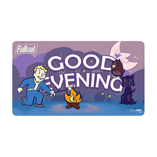 Ultra Pro Fallout Vault Boy Good Morning/Good Evening Double-Sided Playmat - Playmats - 3