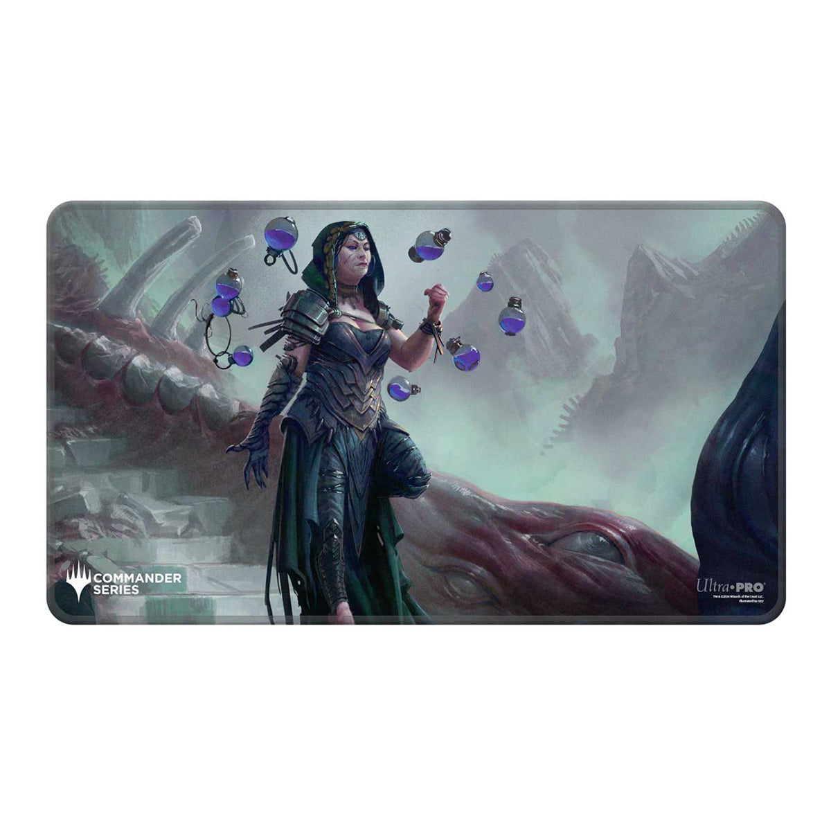 Ultra Pro MTG Commander Series Release 4 3 Color Shard Stitched Edge Playmat Kess - Playmats