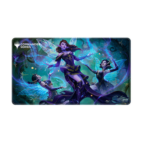 Ultra Pro Magic MTG Commander Series Stitched Edge Playmat Alela - Playmats