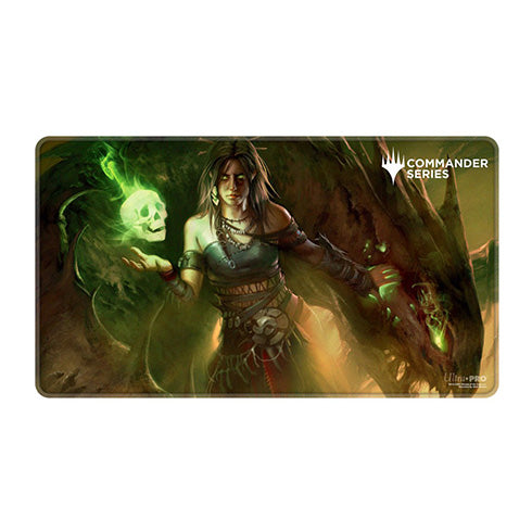 Ultra Pro Magic MTG Commander Series Stitched Edge Playmat Meren - Playmats