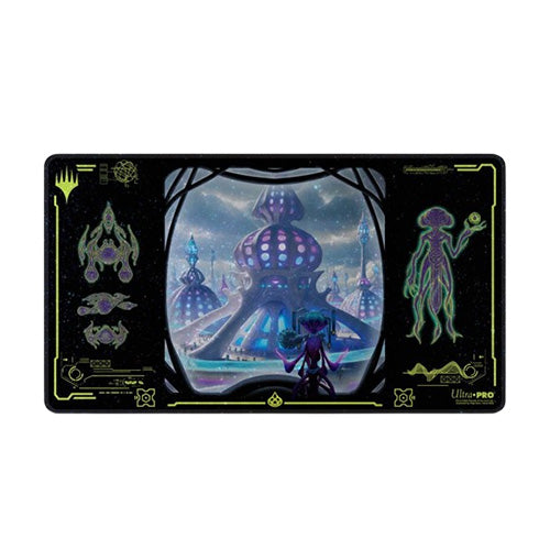 Ultra Pro Magic MTG Edge of Eternities Holofoil Playmat Blue Mythic - Playmats